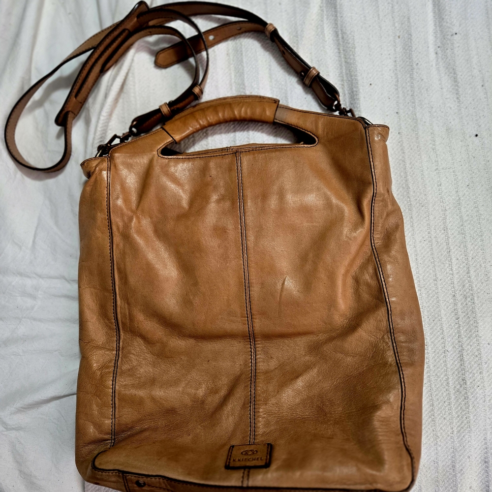K. Keichel NYC Tan Leather Bag
